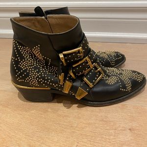 CHLOE SUSANNA BOOTS size 36.5